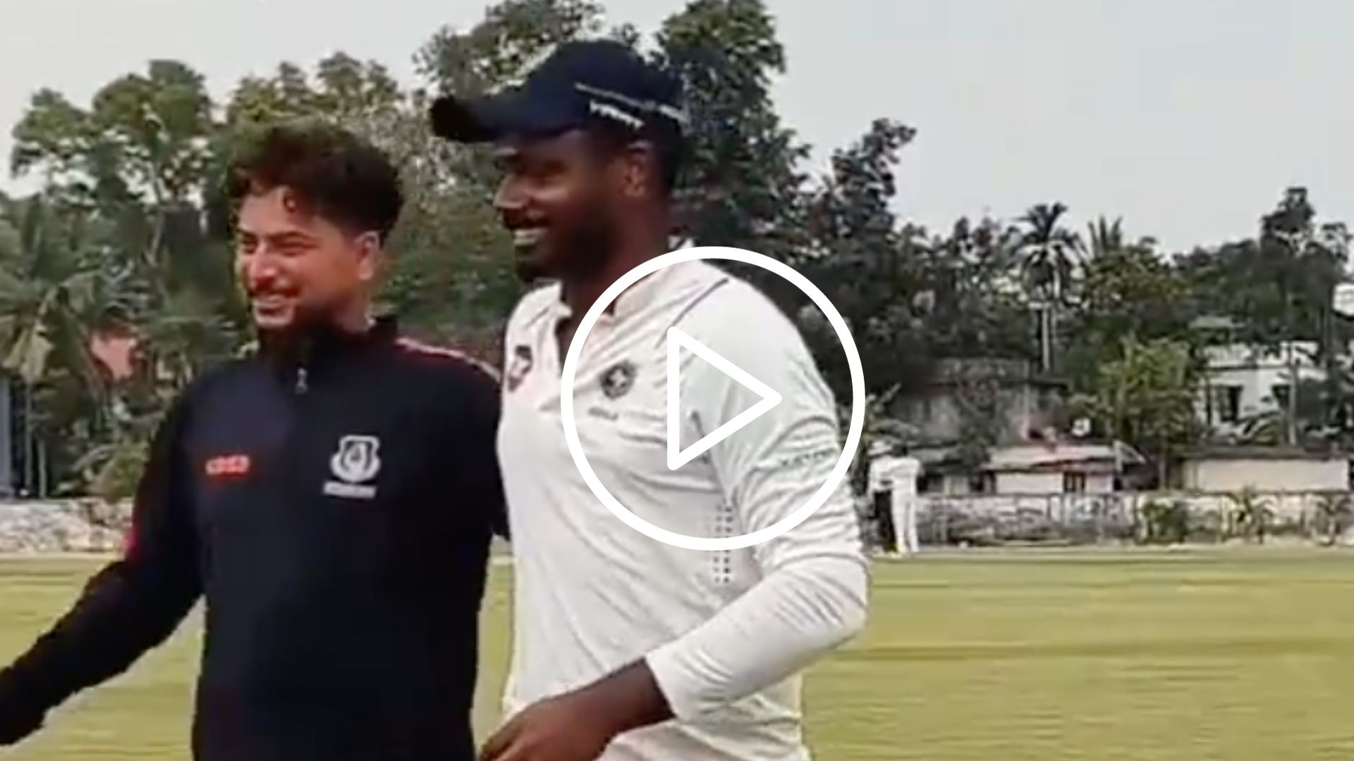 [Watch] Sanju Samson 'Drags' Kuldeep Yadav To Meet Crazy Kerala Fans After Ranji Match